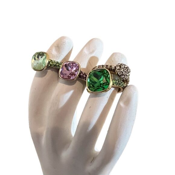 4th piece ring cluster green collection - Picture 3 of 13